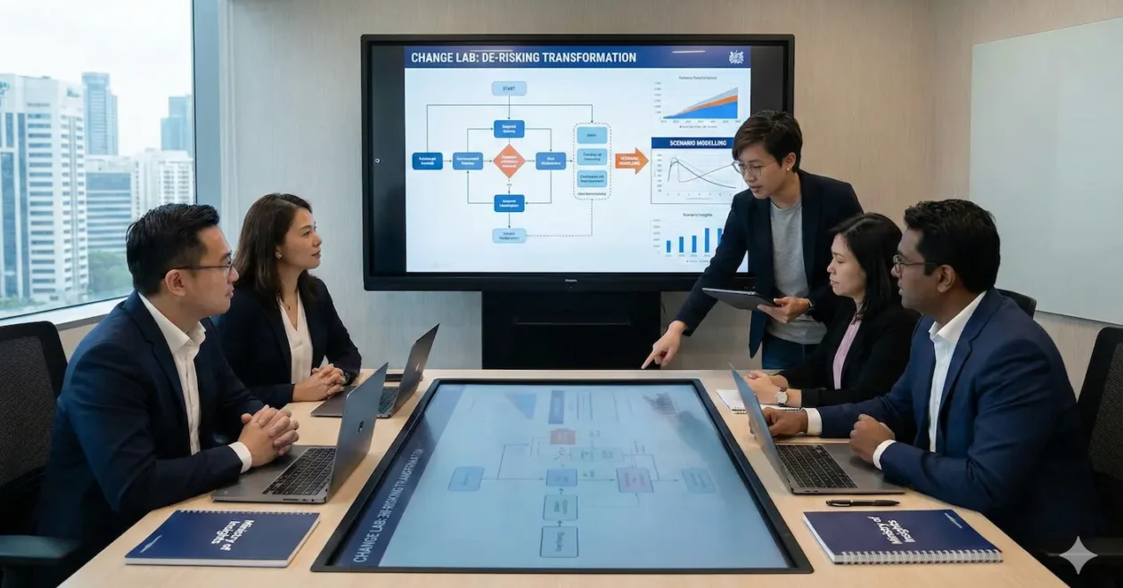 Change lab case study ministry of insights