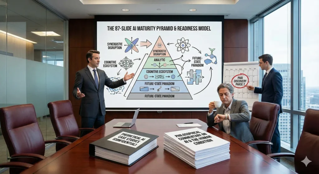 Ministry of insights The Big Four and the 87 Slide Masterpiece