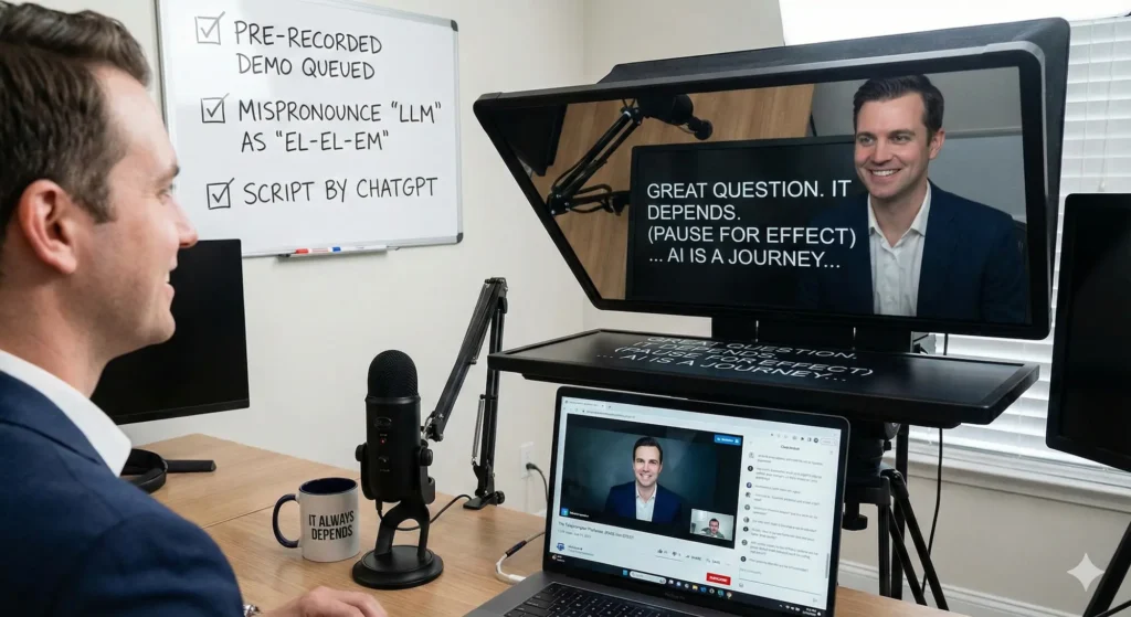 Ministry of insights The Teleprompter Professor