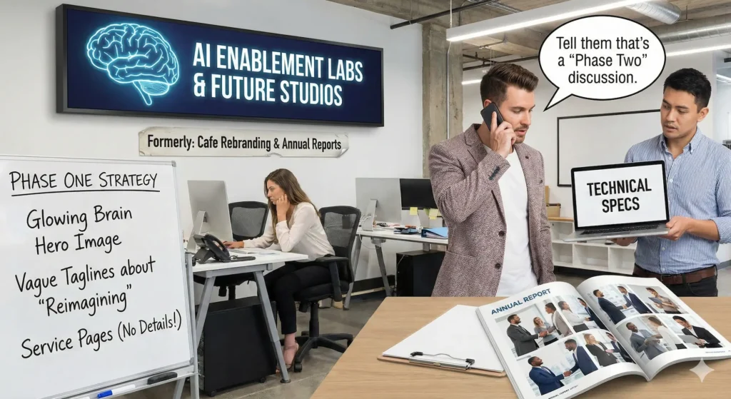 The Traditional Agency That Bolted On “AI”